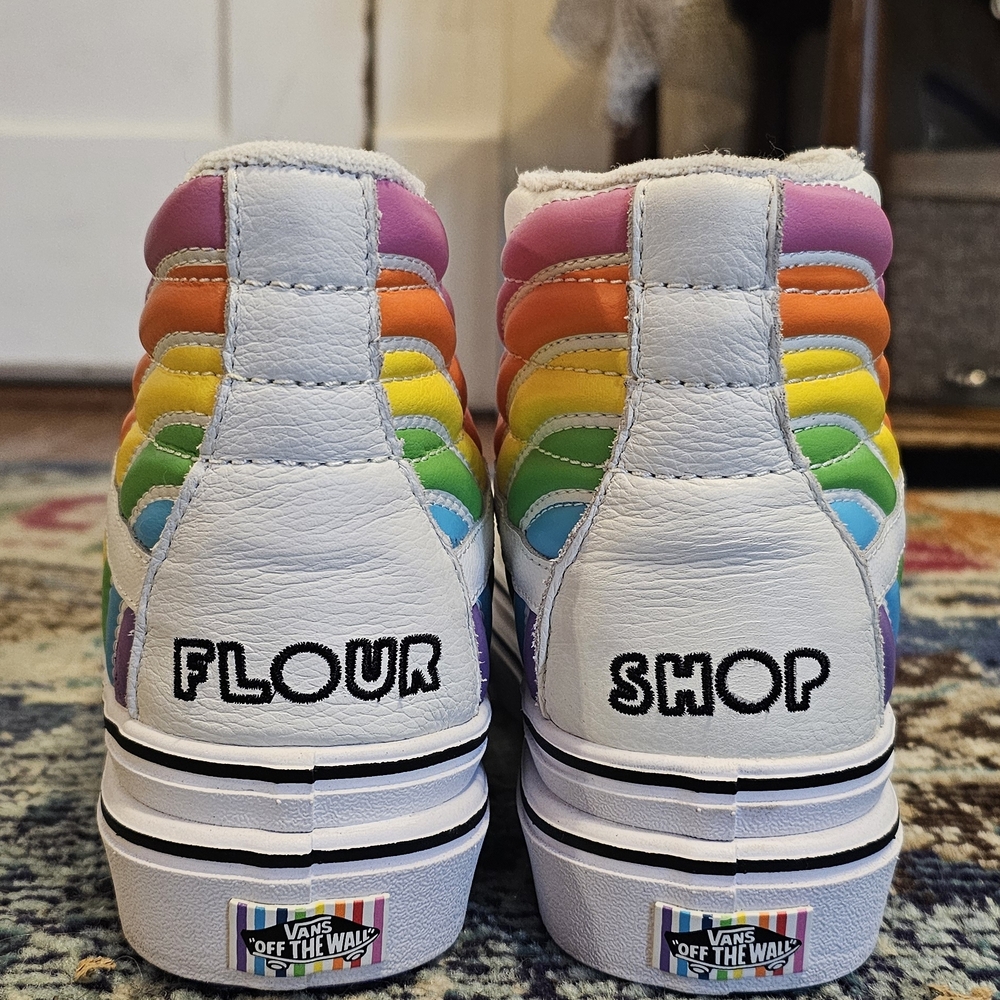 Vans X Flour Shop High Tops